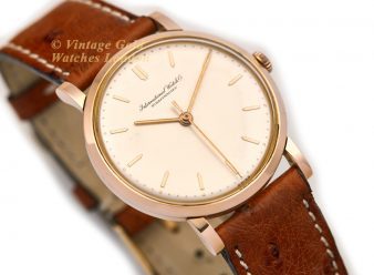 IWC1366 IWC 18ct Pink Gold Cal.89 WM