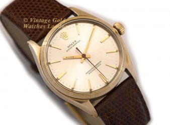 R1369 Rolex Oyster perpetual 1957 9ct Gold PG14 10 WM