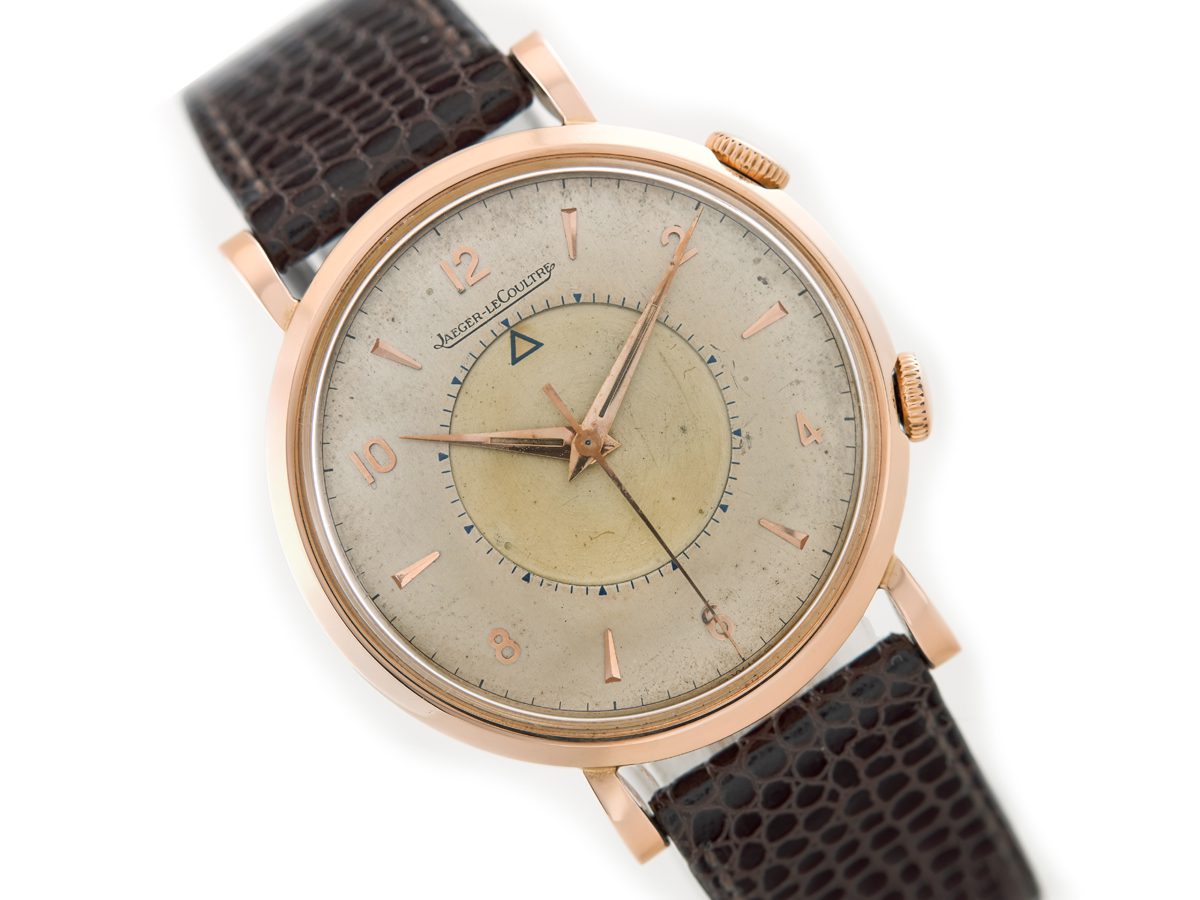 Jaeger LeCoultre Memovox Cal.P489 1 18ct Pink Gold 1951 1st