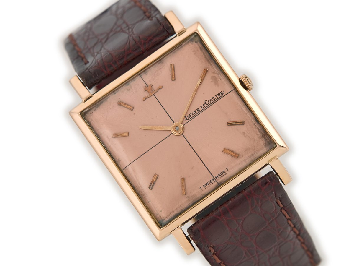 Jaeger LeCoultre Cal.K818 C 18ct Pink Gold 1948 Vintage Gold Watches