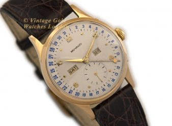 M1389 PG46 Movado Chronometer 1949 18ct Gold 9 WM