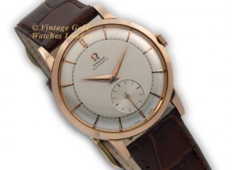 OM1465 Omega 1950 18ct Pink Gold 2 WM