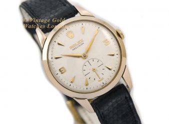 R1472 Rolex Precision 1951 9ct Gold 1 WM