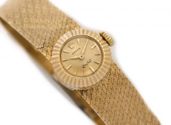 R1476 Rolex Orchid Ladies 18ct Gold 3 WM