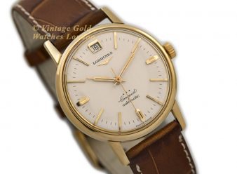 vL1463 Longines Conquest 1961 18ct Gold 11 WM