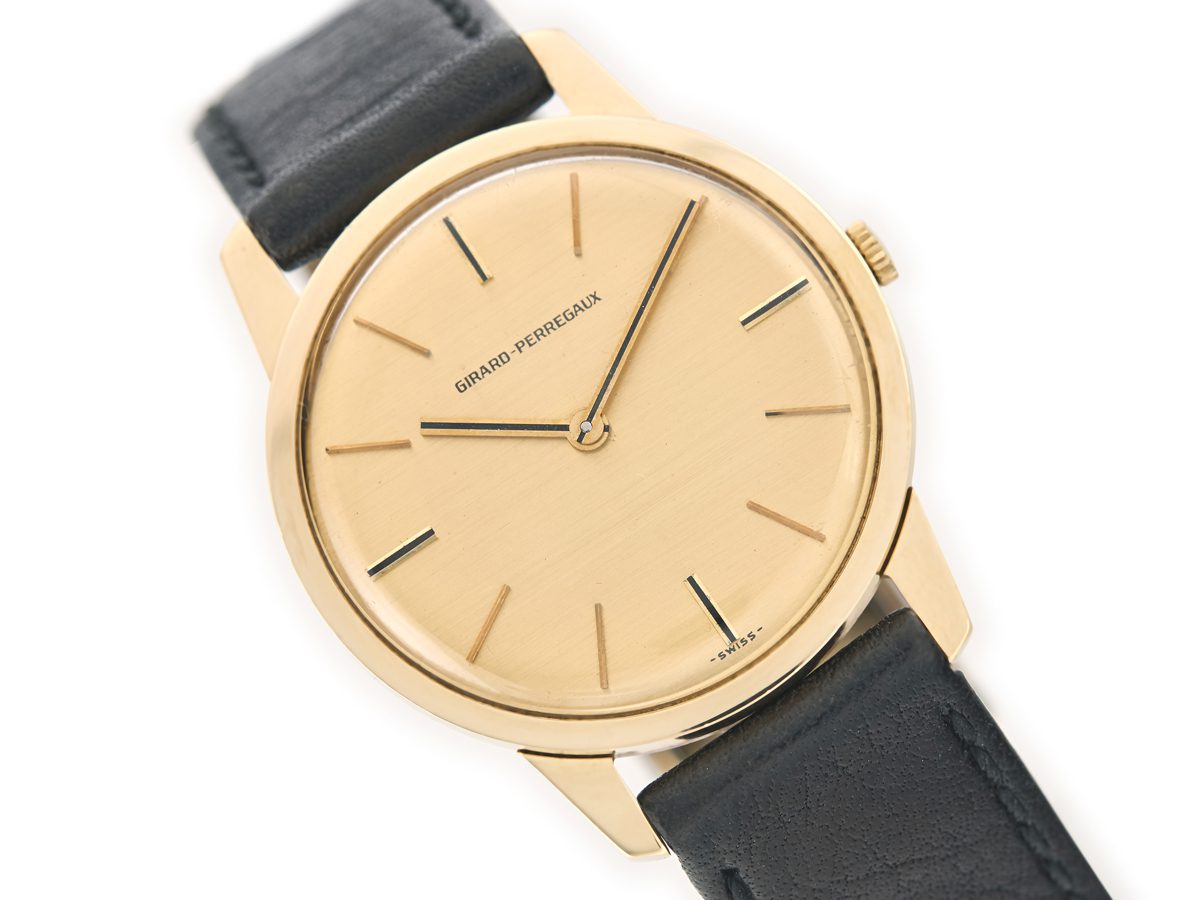 Girard Perregaux Cal.792 227 18ct 1971 Vintage Gold Watches