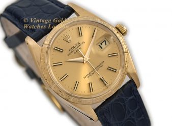 R1495 Rolex Oyster Date Special Bezel 1959 18ct Gold 10 WM