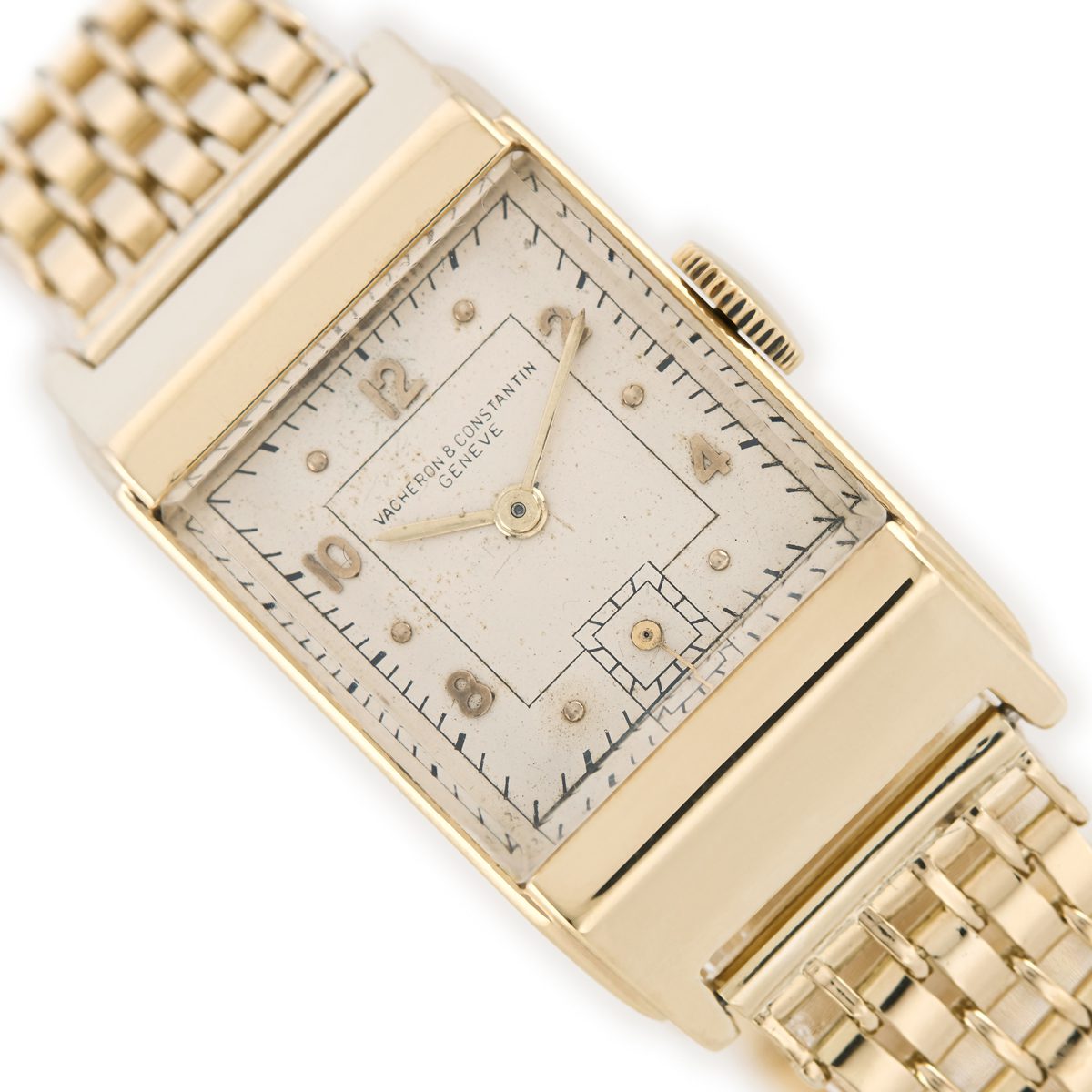 Vacheron Constantin Cal.458 18ct on XL V C 18ct Bracelet 1935