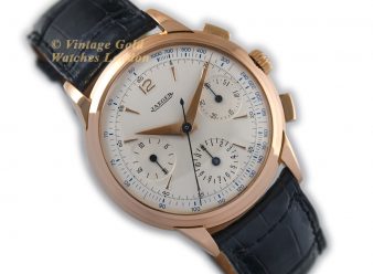 JLC1498 Jaeger Le Coultre Chrono 1945 18ct Pink Gold 11 WM