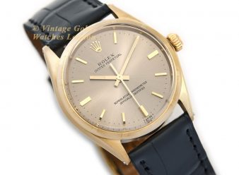 R1519 Rolex Oyster Perpetual 1961 9ct Gold 10 WM