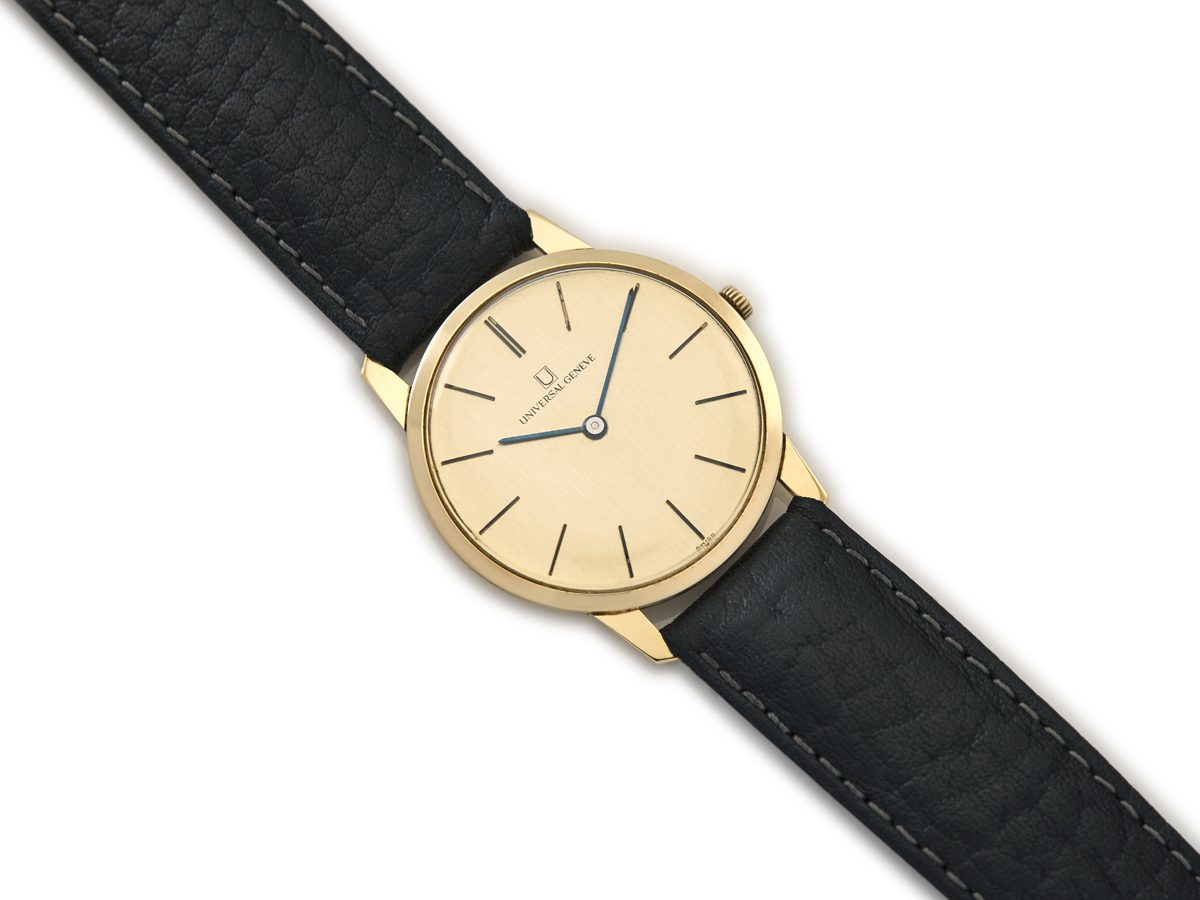 Universal Geneve Cal.42 18ct c1972 Vintage Gold Watches