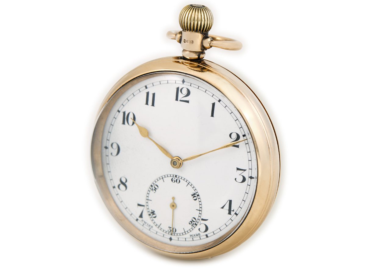 Rolex Pocket Watch 9ct Yellow Gold 1949