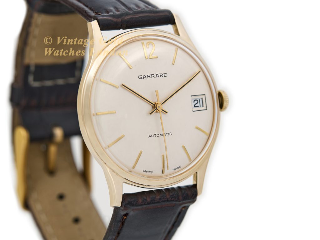 Garrard Automatic 9ct Cal.2824 1980 | Vintage Gold Watches