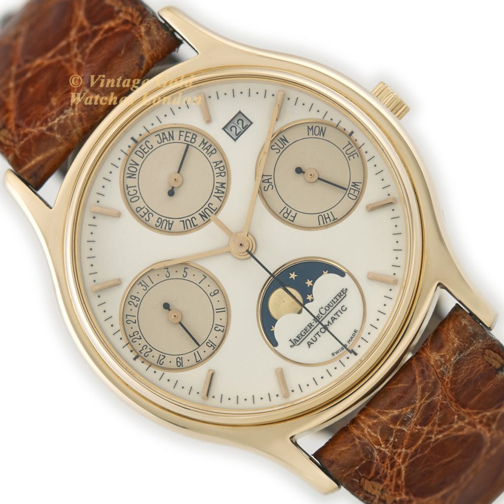 JLC Odysseus Perpetual Calendar Ref.141.140.1 18ct c1988 Vintage Gold