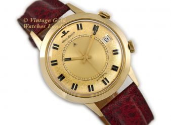 JLC1563 Jaeger Le Coultre Memovox 1968 18ct Gold 11 WM