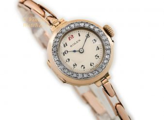 R1552 Rolex Ladies 1953 9ct Pink Gold 8 WM