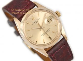 R1562 Rolex Oyster Perpetual Date 1966 18ct Gold 10 WM