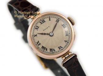 R1549 Rolex 1924 Ladies Pink Gold 10 WM