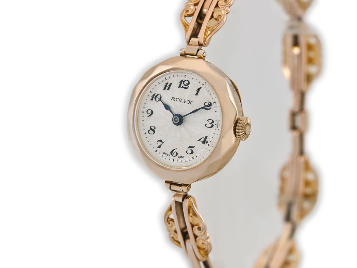 Ladies Rolex Model Ref.2429 9ct Pink Gold 1921