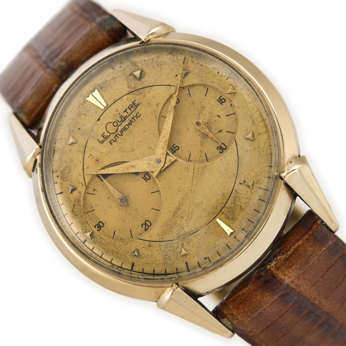 Jaeger LeCoultre Futurematic Automatic Cal.497 14ct c1955