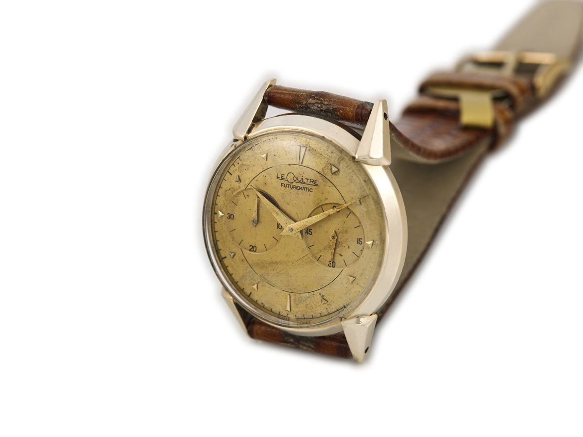 Jaeger-LeCoultre Futurematic Automatic Cal.497 14ct c1955 | Vintage Gold  Watches