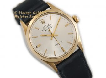 R1591 Rolex Oyster Air King 14ct Gold 10 WM