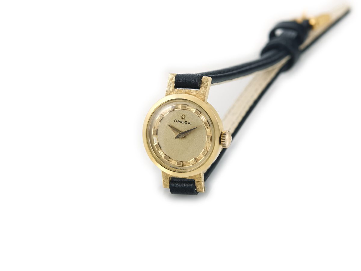 Ladies Omega Cal.483 18ct 1960 | Vintage Gold Watches