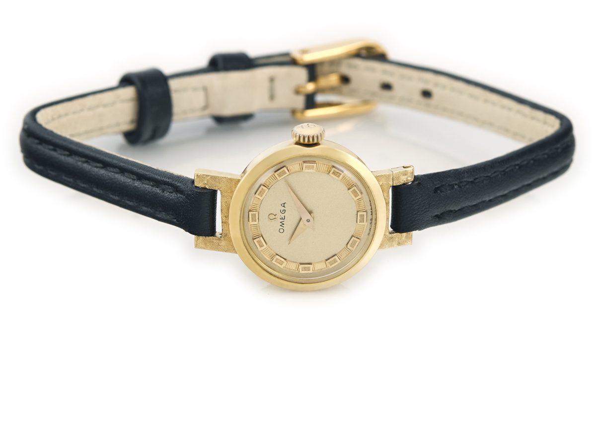 Ladies Omega Cal.483 18ct 1960 | Vintage Gold Watches