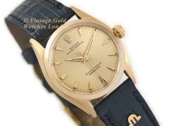 R1641 Ladies Rolex Oyster Perpetual 31mm 18ct Gold 9 WM