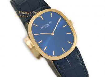 PP1658 Patek Philippe Ellipse 3848 18ct Gold1974 8 WM