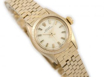 R1652 Rolex Oyster Perpetual Lady 18ct Gold on Bracelet 9 WM