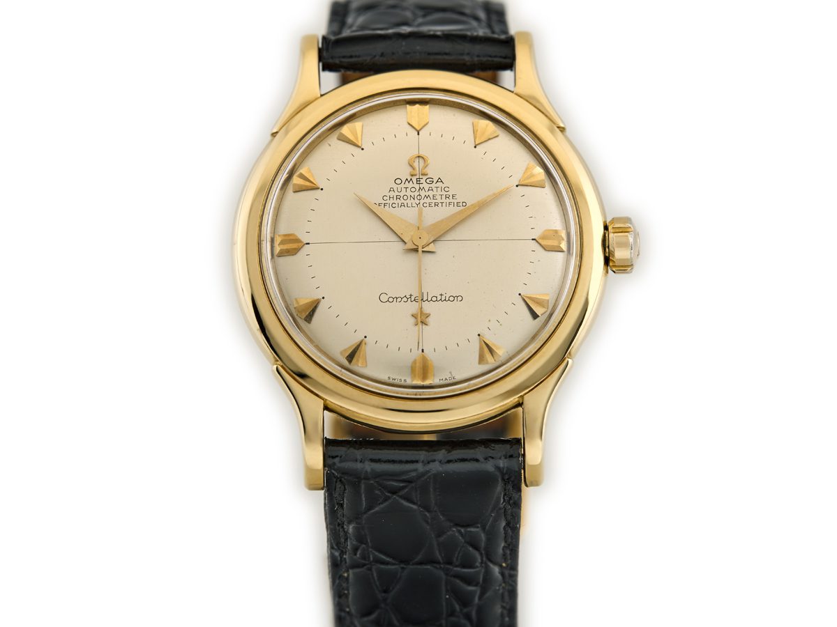 Omega Constellation Bumper Auto Deluxe Ref.2652SC 18ct 1952 1st Release Vintage Gold Watches