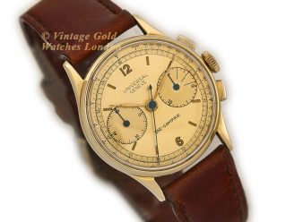 UG1736 Universal Geneve Chronograph Uni-Compax 18ct Gold 1943 10 WM