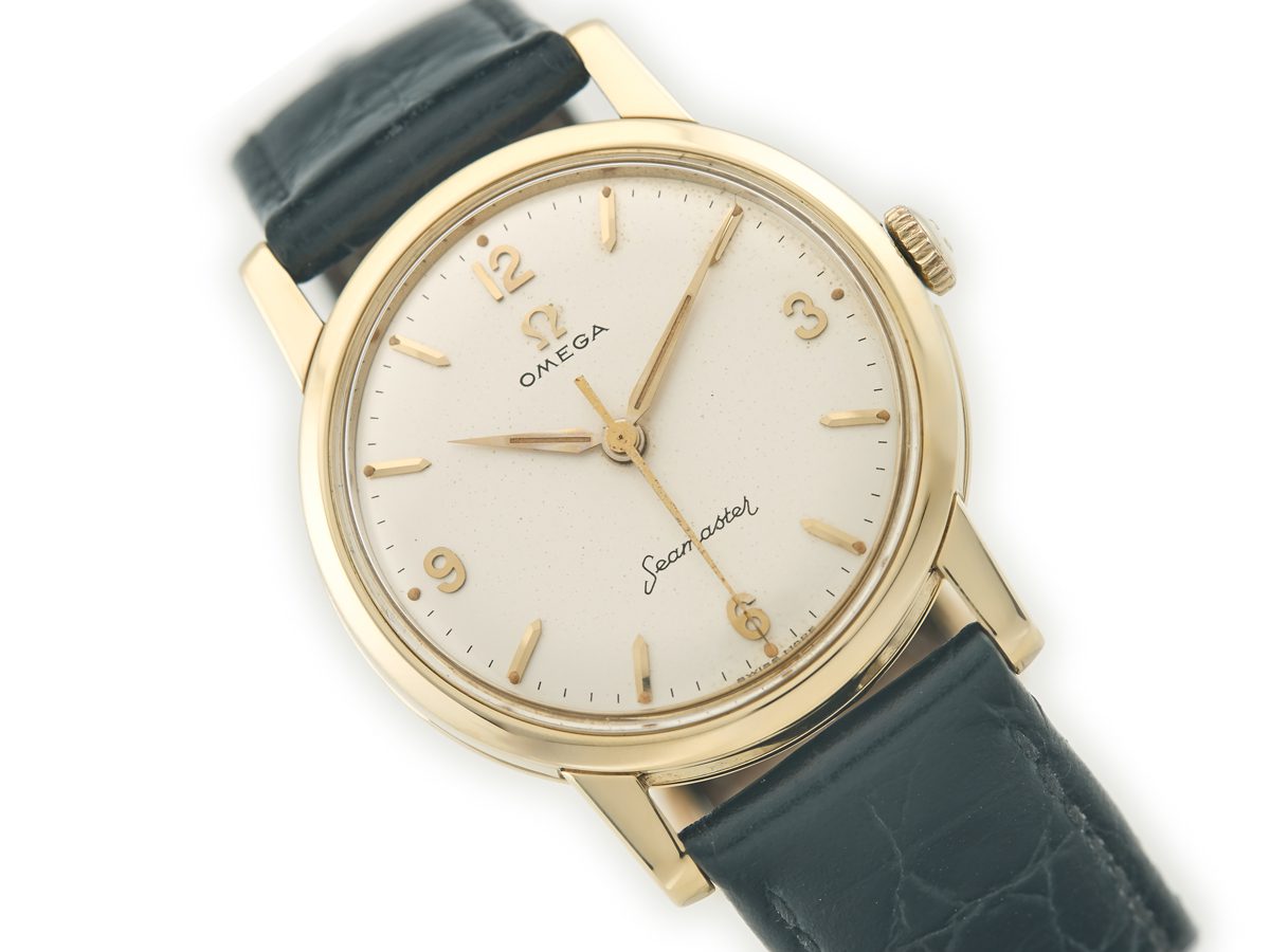 Omega Seamaster Cal.600 18ct 1961 Vintage Gold Watches