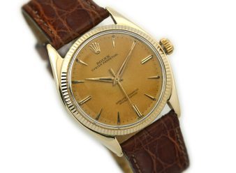 R1081 Rolex Oyster Perpetual 14ct 14k Gold 1957 9 1200×900