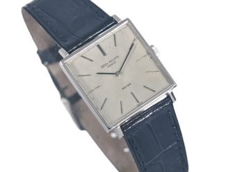 PP1953 Patek Philippe 1966 18ct 18k White Gold Square 1 1200×900