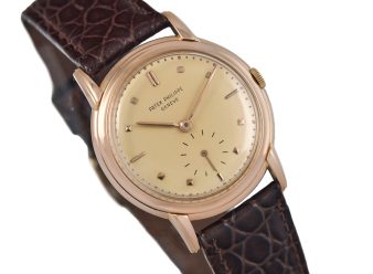 PP1962 Patek Philippe Calatrava 18ct 18k Pink Gold 1959 2 1200×900