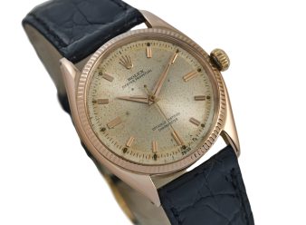 R1972 Rolex Oyster Perpetual 18ct 18k Pink Gold 1956 9 1200×900